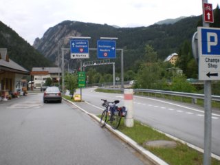 Am Reschenpass im Gewitter