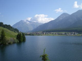 Der Reschensee