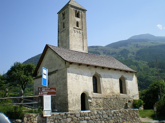 Wegweiser in Burgeis